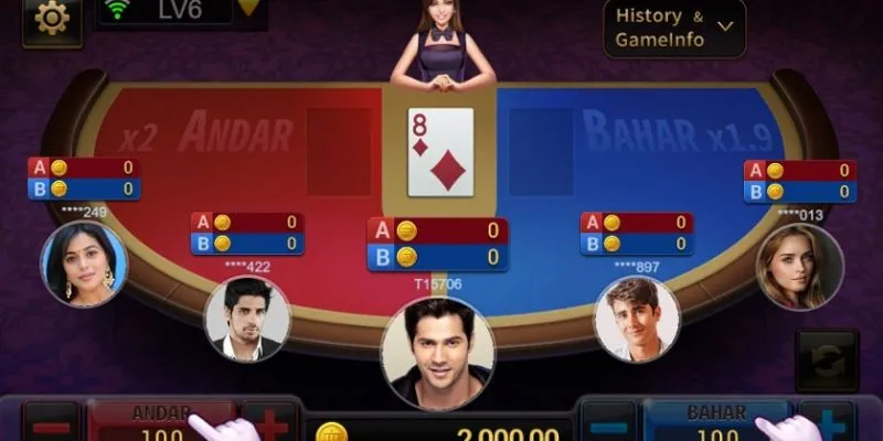 Cách chơi andar bahar dễ thắng lớn nhanh chóng 